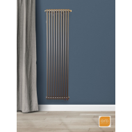 Радиатор Arbonia 2180/10 секций нижнее подключение цвет антрацит металлик AME