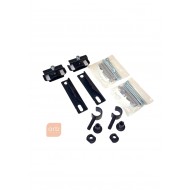 Комплект настенных кронштейнов, цвет Антрацит RAL 7016 (ZB0282+ZB0281+ZB0280)