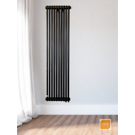 Радиатор Arbonia 2180/10 секций нижнее подключение цвет черный RAL 9005 MATT